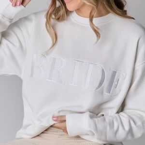 White Bride Sweatshirt